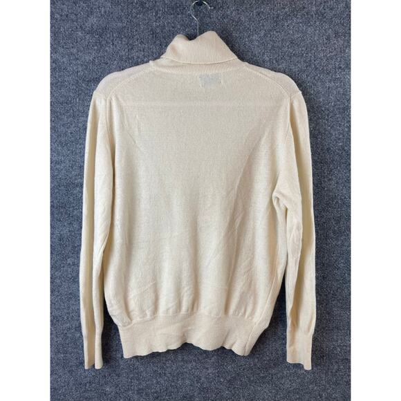 United Colors of Benetton Sweater Women’s 46 US 16 Yoke color turtleneck Italy - Picture 5 of 16